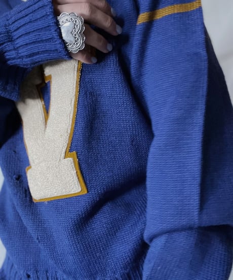 【USED】  Knit L/S Top V/211014-061