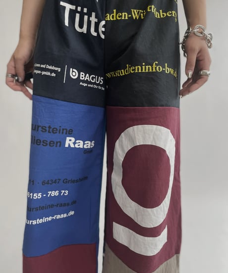 【RE;CIRCLE】 RE Eco-Friendly Bag Pants Navy Blue / 220804-015