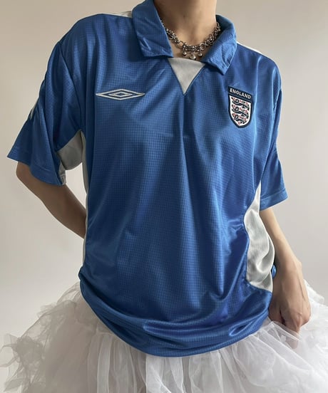 【USED】 UMBRO England Soccer Shirt/ 250607-030