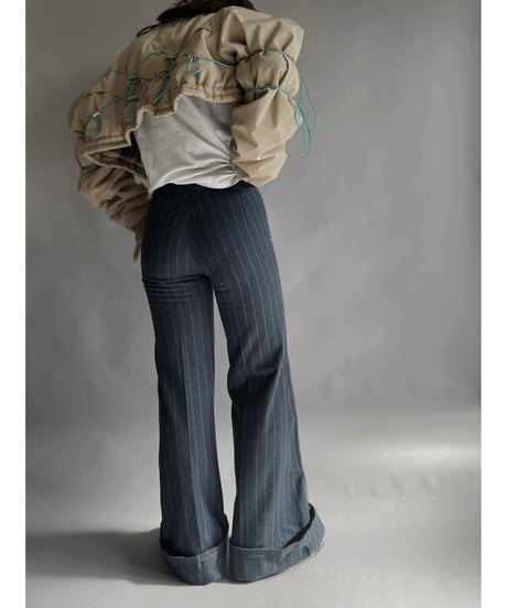 【RE;CIRCLE】 RE Draw Code Short Down Jacket / 230126-006