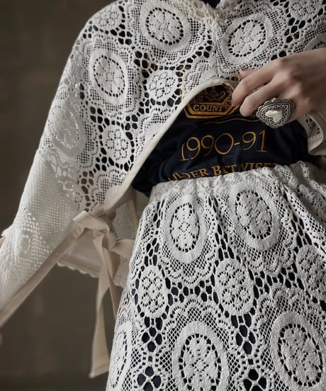 【RE;CIRCLE】 RE Crochet Vest②/20220317-016