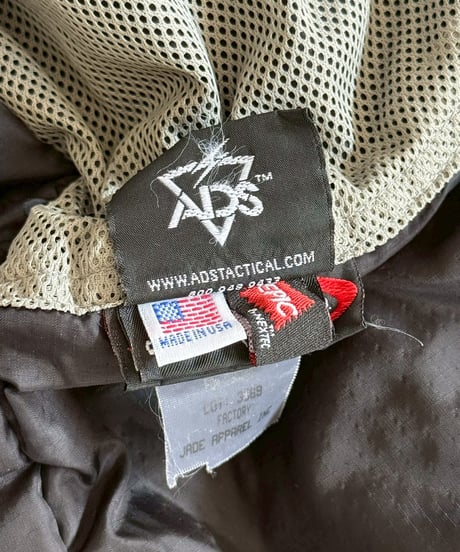 【USED】 U.S Army ECWCS Level7 Primaloft Parka Over Dyed Black SMALL-REGULAR /WILD THINGS/ 251222-001