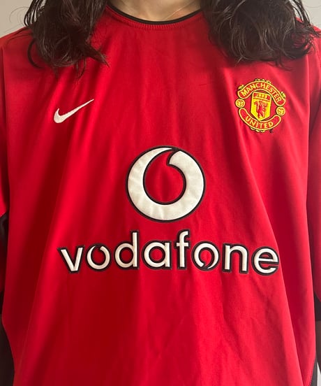 【USED 】Nike MANCHESTER UNITED Soccer Shirt /240603-030