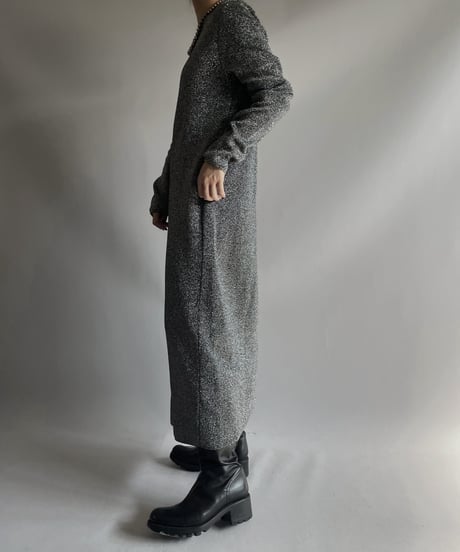 【USED】  L/S Lame One-piece / 231104-019