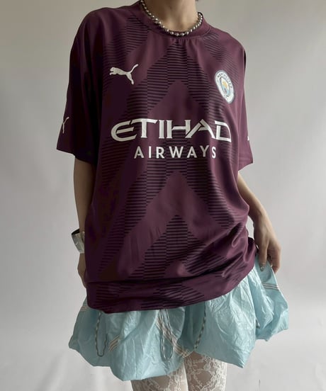 【USED】 Puma Manchester City Soccer Shirt / 250712-016