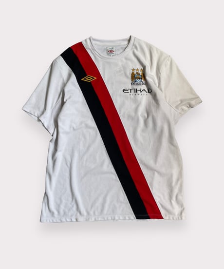 【USED 】UMBRO MONCHESTER CITY Soccer Shirt /240603-010