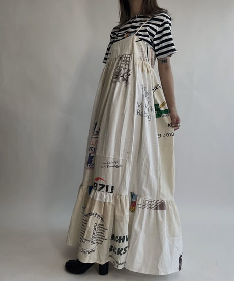【RE;CIRCLE】 RE Eco-Friendly Bag Camisole One-piece / 220707-013