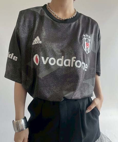 【USED】19~20's adidas Besiktas Soccer Shirt / 250712-017