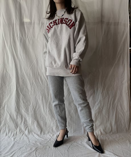 【USED】 90's USA Champion Reverse Weave DICKINSON/210324-010