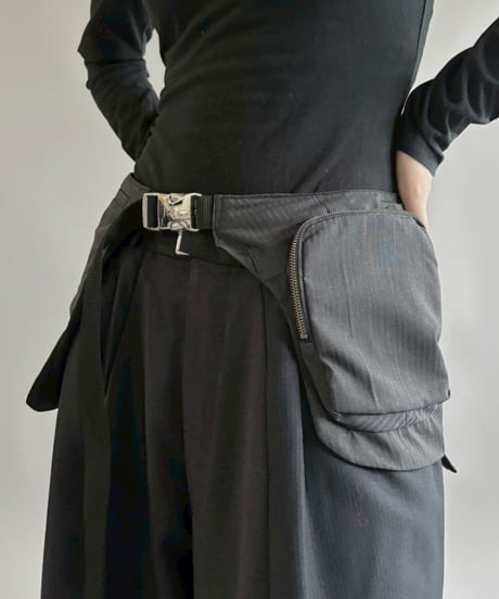 【RE;CIRCLE】  RE Suit Waist Bag / 260305-012
