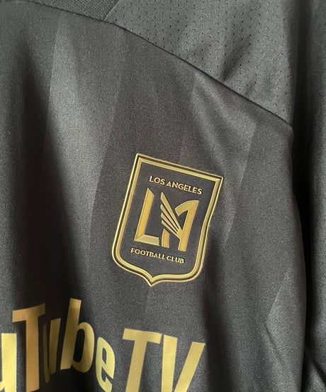 【USED 】adidas LOS ANGELES FC Soccer Shirt /240603-015
