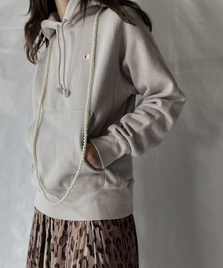 【USED】   Champion Reverse Weave Hoodie⑦/211007-011