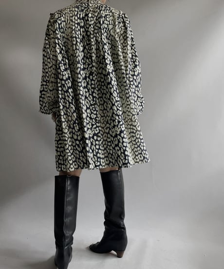 【USED】GANNI L/S Pleats Top / 231009-025