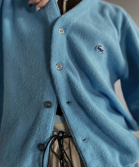 【USED】 IZOD Lacoste Acrylic Knit Cardigan / 230128-025