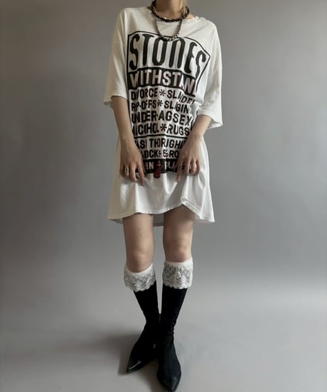 【USED】 Made in USA Damage Rolling Stone T-Shirt / 260523-025
