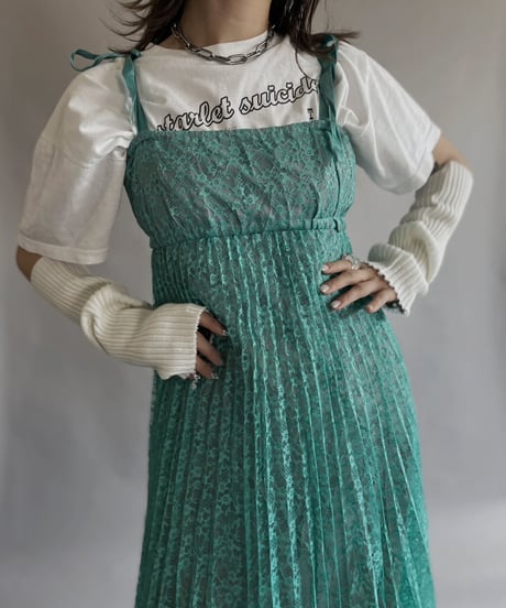 【USED】 Pleats Camisole One-piece / 230520-021