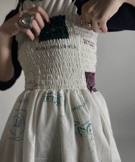 【RE;CIRCLE】 RE Eco Bag Camisole One-piece ⑥ /220407-006