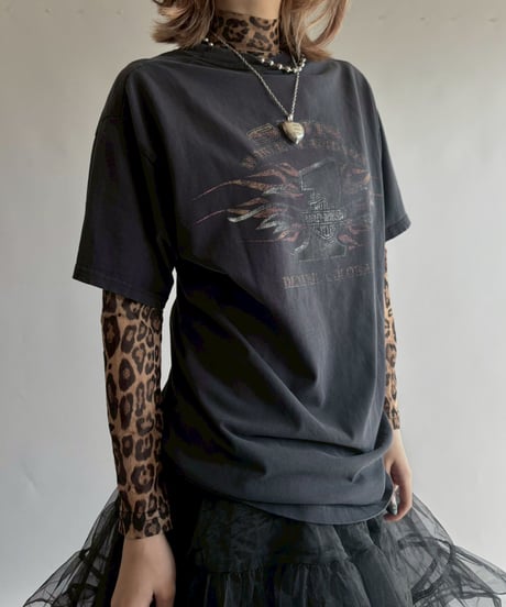【USED】 09's HARLEY DAVIDSON T-shirt / 251004-016