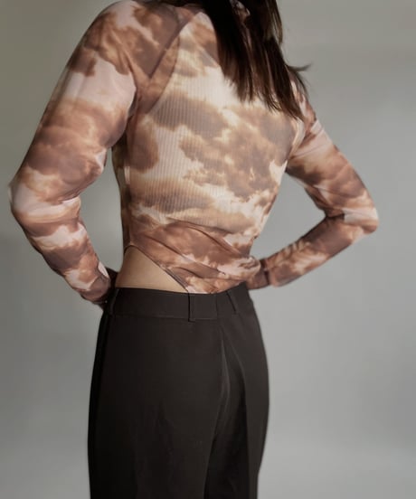 【USED】 See-through Leotard / 220702-008