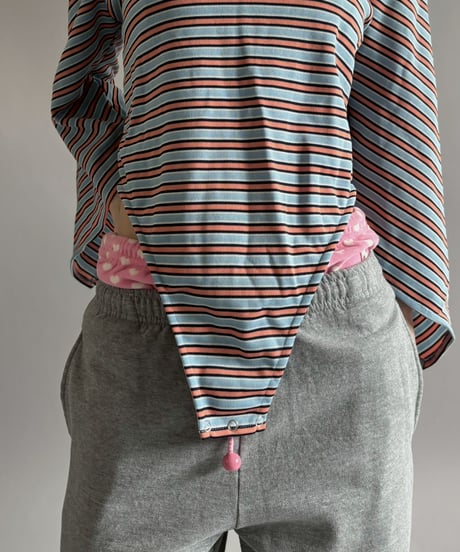 【RE;CIRCLE】 RE Rib Knit Leotard Top / 260205-023
