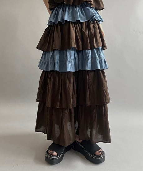 【RE;CIRCLE】 Re INDIAN COTTONE Set Up /  240720-004