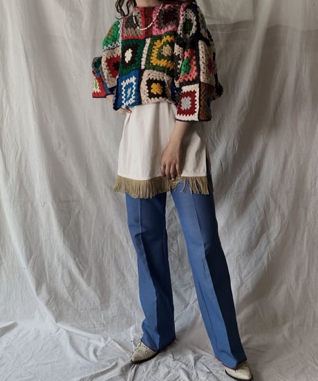 【RE;CIRCLE】 RE Granny Knit Top⑤/210421-012