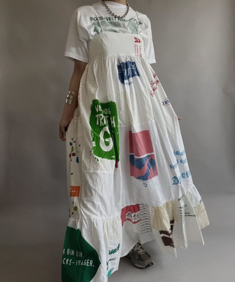 【RE;CIRCLE】RE Eco-Friendly Bag Camisole Long One-piece / 230525-017