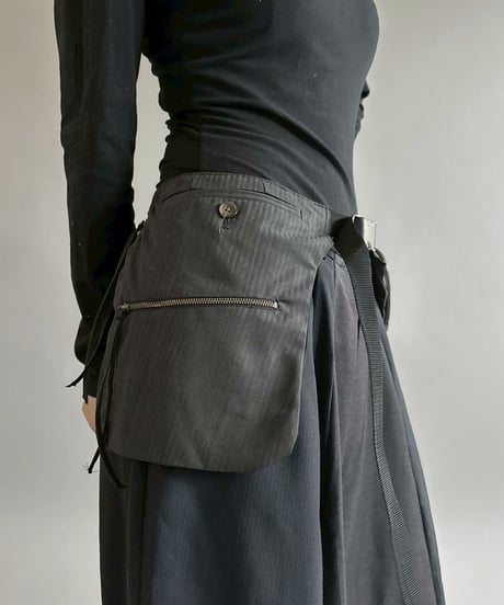 【RE;CIRCLE】  RE Suit Waist Bag / 260305-012