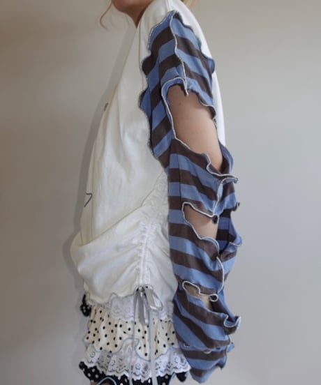 【CA MEETS UV】 RE Mellow Drawstring L/S Top   / 250807-009