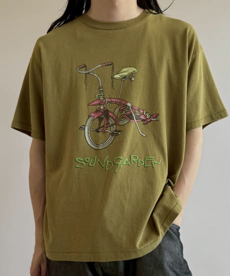 【USED】 Made in USA 90's Anvil SOUND GARDEN T-Shirt /250621-049