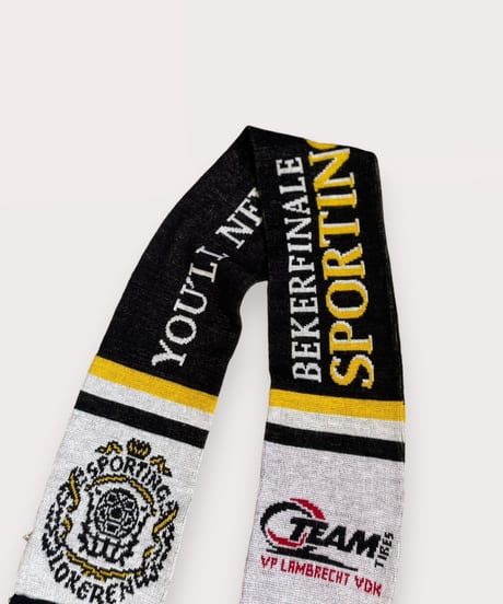 【USED】 Knit Soccer Muffler SPORTING LOKEREN 2012s/ 240108-004