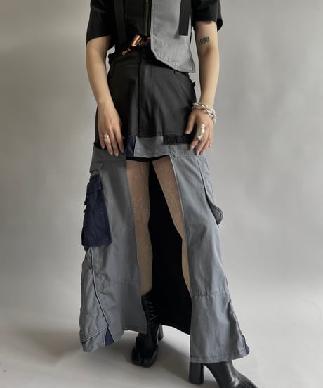【RE;CIRCLE】 RE EURO Work Skirt / 240606-014