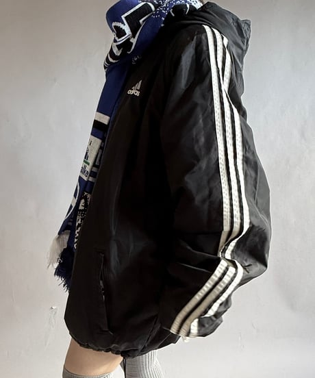 【USED】 90's adidas Reversible Nylon Jacket  /241223-013