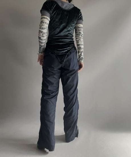 【USED 】 Nike nylon Line Pants/ 231202-021