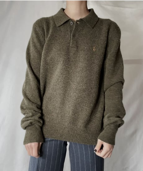 【USED】  Ralph Rauren Wool Knit②/220127-016