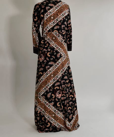 【USED】 Ethnic Long Sleeves One-piece / 220507-019