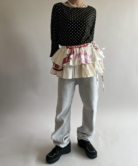 【RE;CIRCLE】 Re Eco Bag Maki Skirt /  250417-006