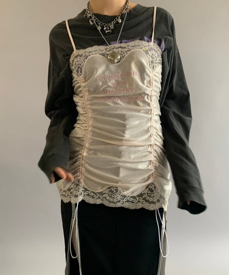【RE;CIRCLE】 Non asleep cami  /  241024-009