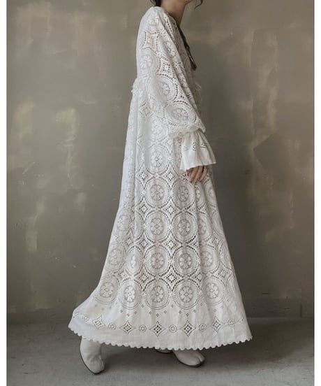 【RE;CIRCLE】 RE Crochet L/S One-piece①/20220317-021