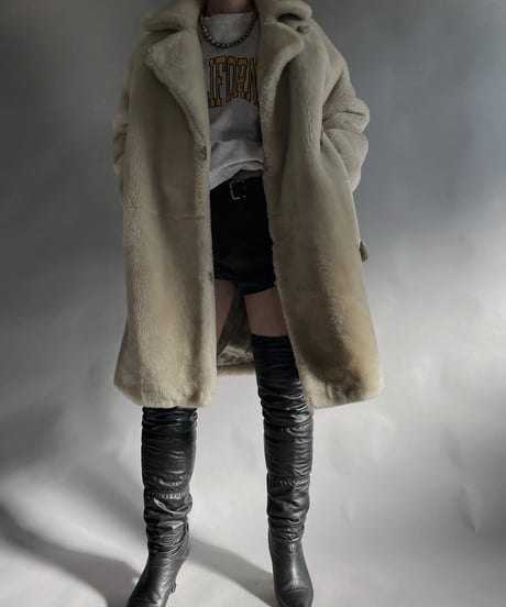【USED】 Fur Coat Made in France / 240101-034