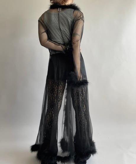 【USED】 Fur Dress One-Piece/241006-019