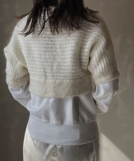 【USED】　Knit Short Cardigan/ 220220-033