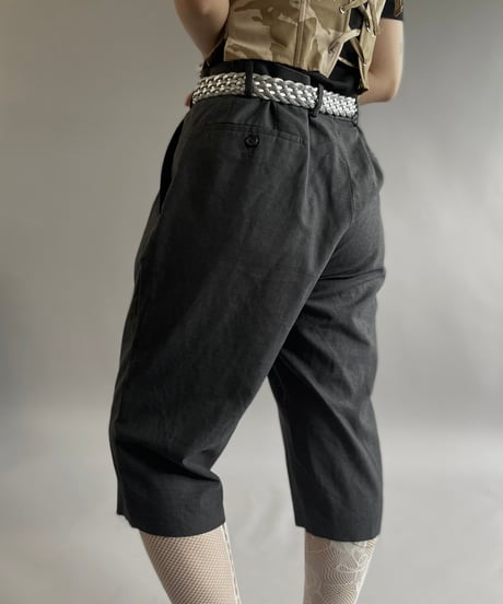 【USED】 Lauren Ralph Lauren Cut Off Suit Shorts /250215-014
