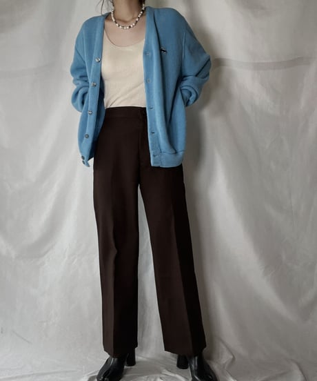 【USED】   LACOSTE Knit Cardigan③/211126-003