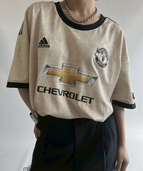 【USED】19~20's adidas Manchester United Soccer Shirt / 250712-018