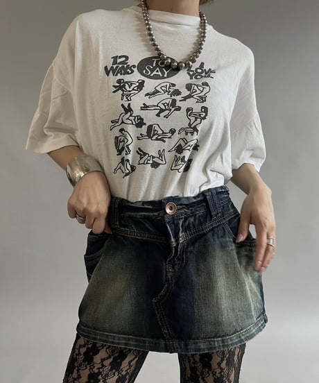 【USED】80~90's 四十八手  T-Shirt  /240622-004