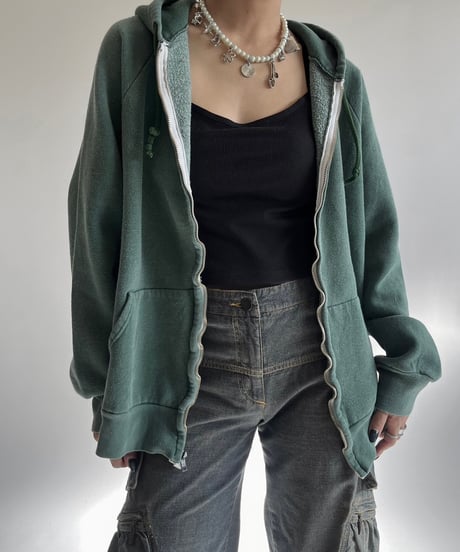 【USED】 80~90's Zip Up Parker /250104-036