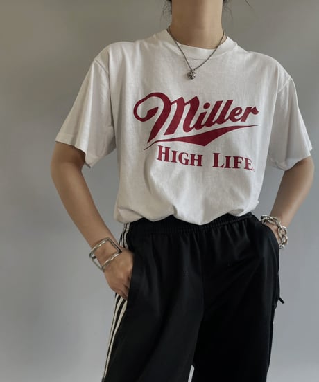 【USED】 Made in USA Miller S/S T-Shirts / 230805-019