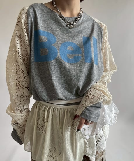 【RE;CIRCLE】 RE Lace Switching Raglan T-Shirt / 250605-002
