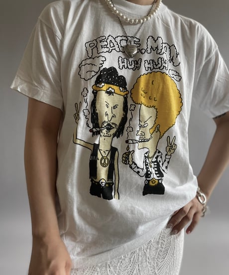 【USED】  80~90's PEASE MAN T-Shirt /240810-012